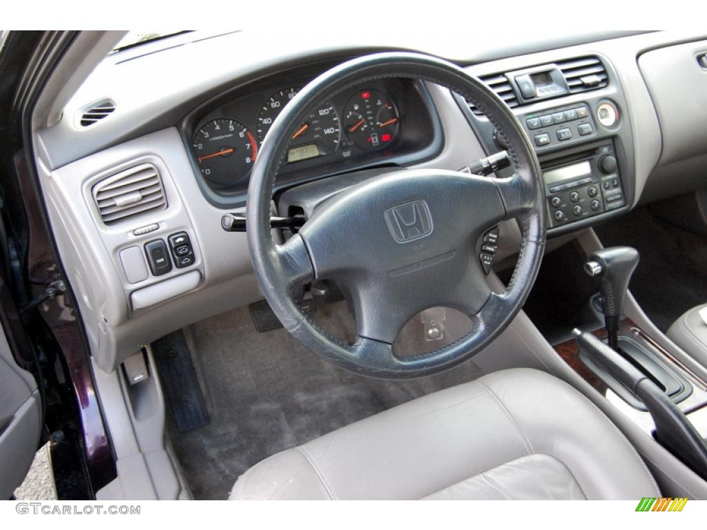 1998 Accord EX Coupe - Purple / Ivory photo #12