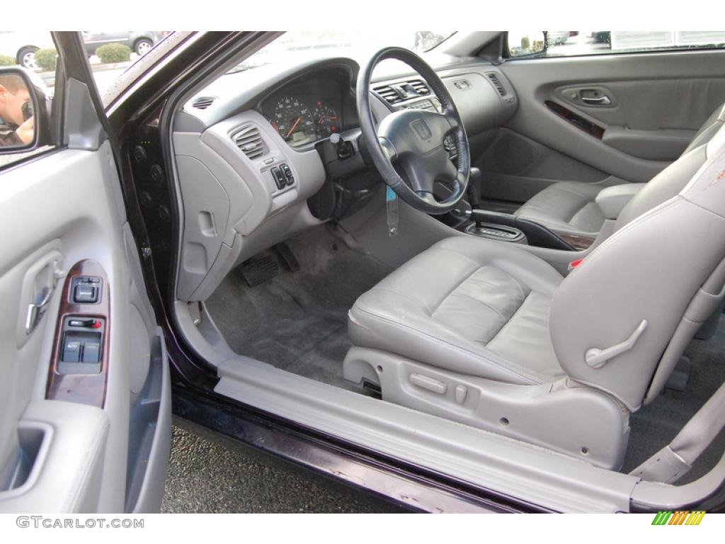 1998 Accord EX Coupe - Purple / Ivory photo #15