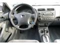 2003 Satin Silver Metallic Honda Civic DX Sedan  photo #12