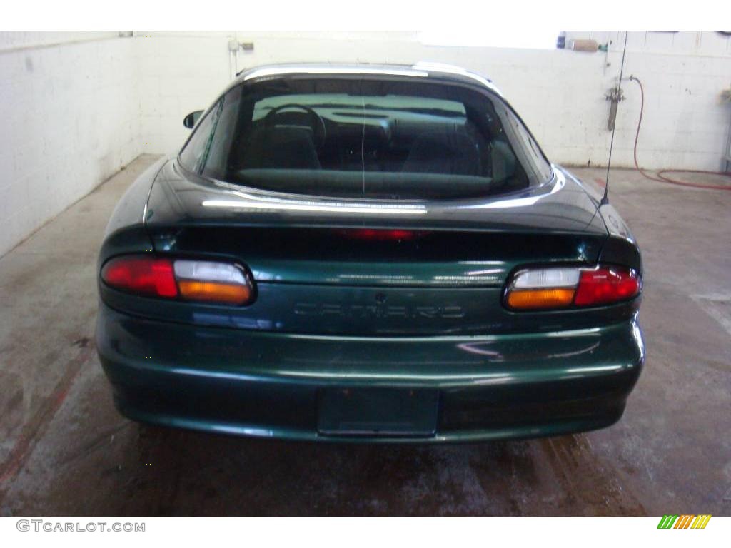 1997 Camaro RS Coupe - Polo Green Metallic / Medium Grey photo #7