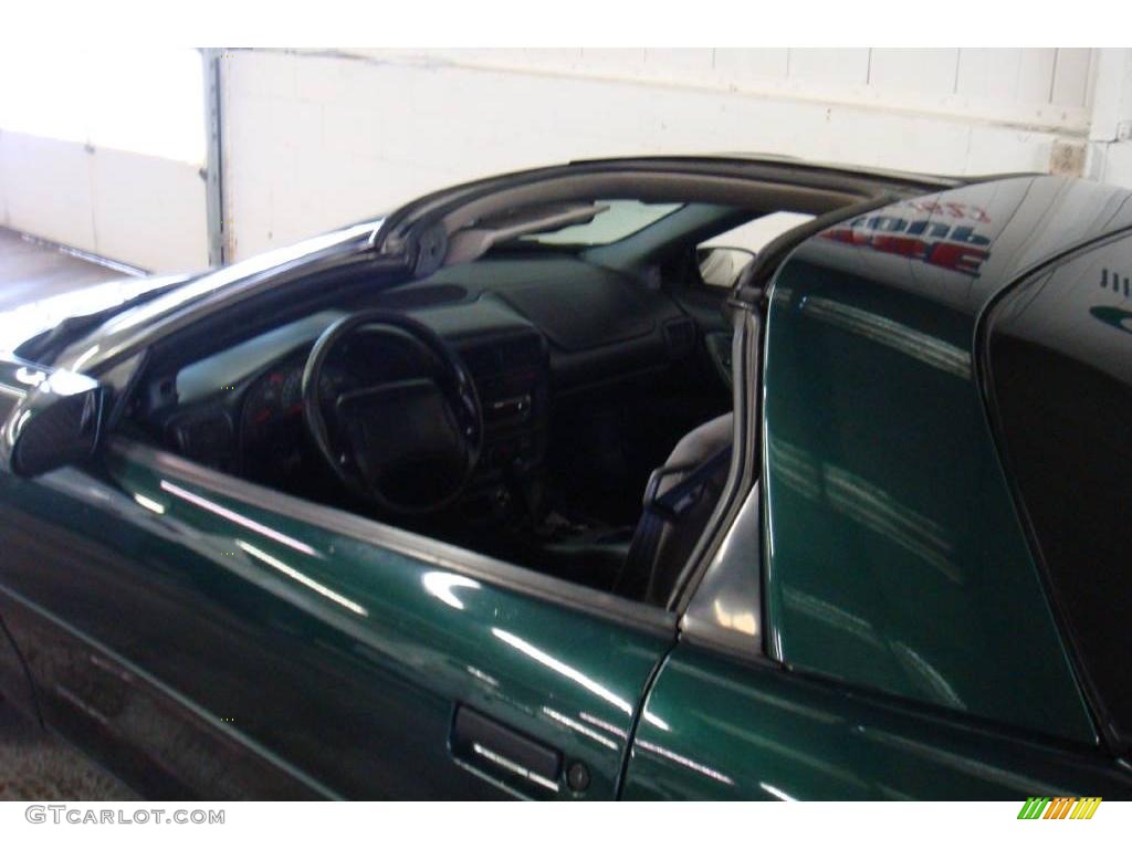 1997 Camaro RS Coupe - Polo Green Metallic / Medium Grey photo #9