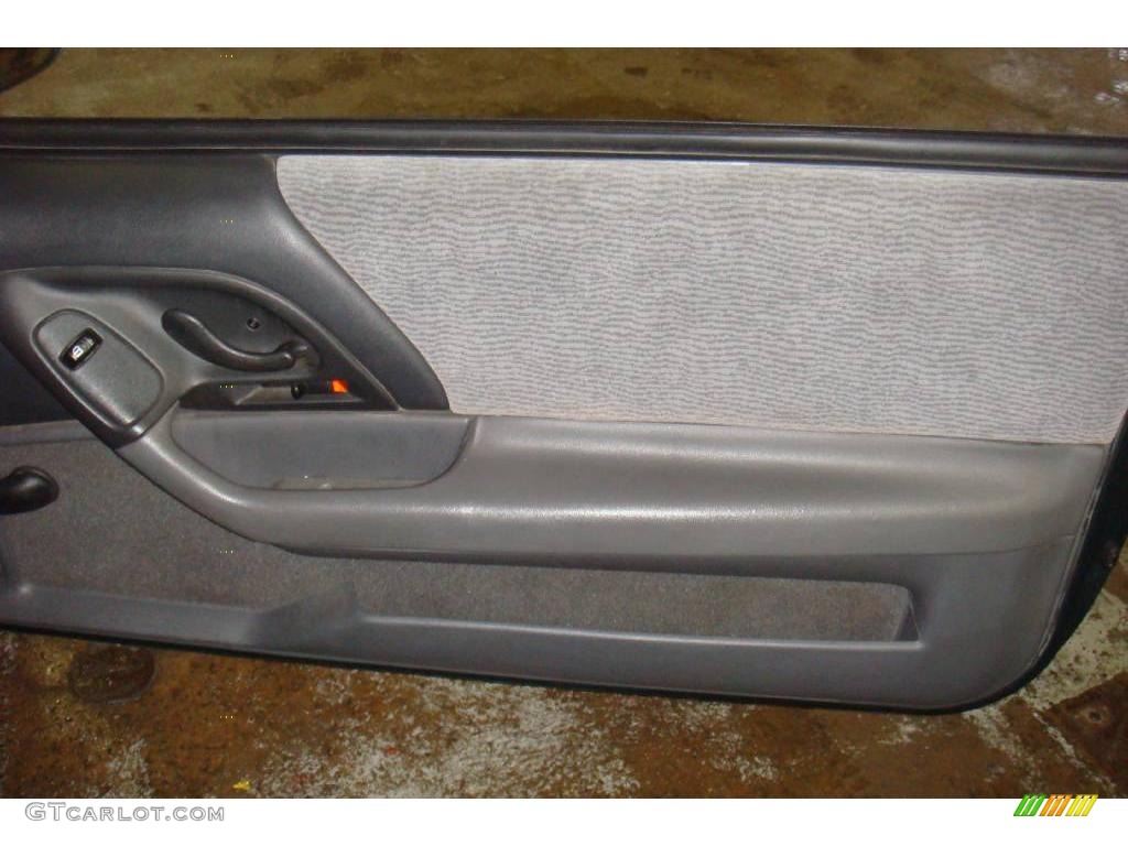 1997 Camaro RS Coupe - Polo Green Metallic / Medium Grey photo #17