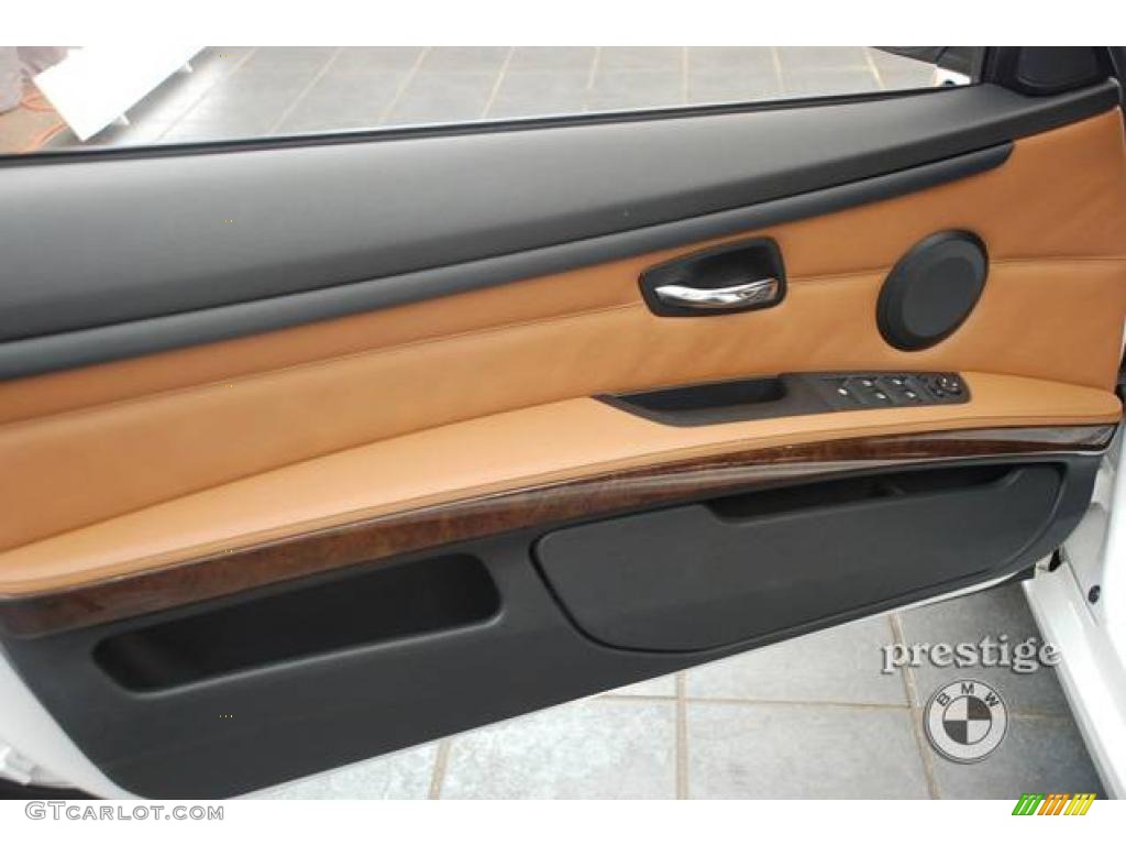 2008 3 Series 328i Convertible - Alpine White / Saddle Brown/Black photo #11
