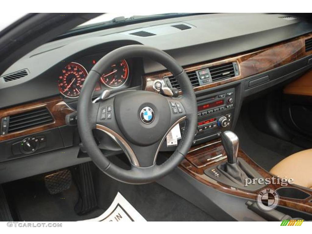 2008 3 Series 328i Convertible - Alpine White / Saddle Brown/Black photo #14