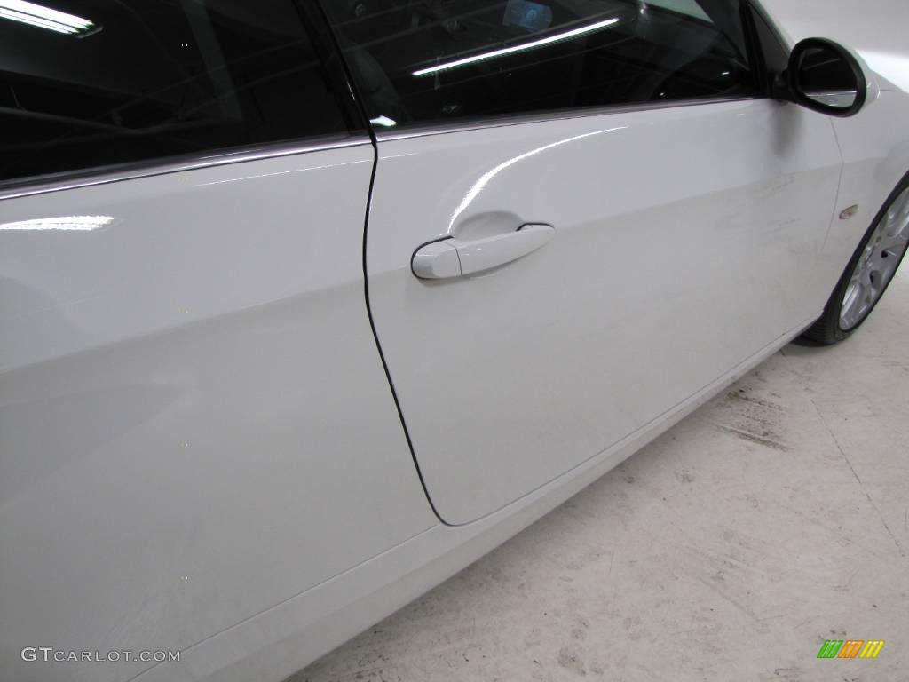 2007 3 Series 328i Coupe - Alpine White / Black photo #7