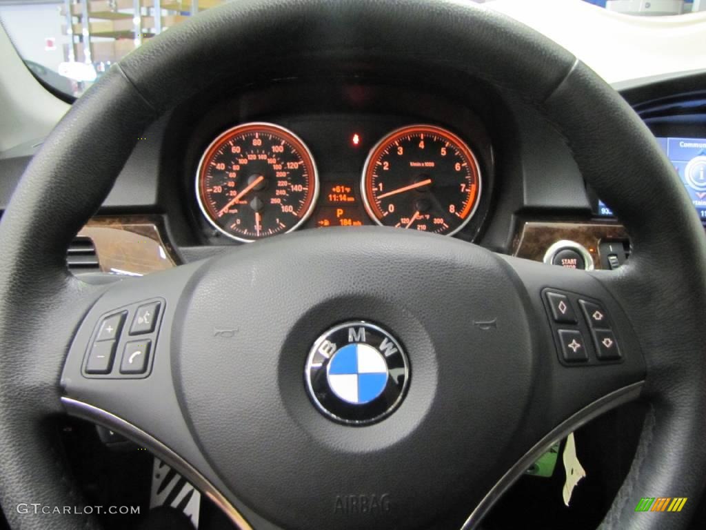 2007 3 Series 328i Coupe - Alpine White / Black photo #30