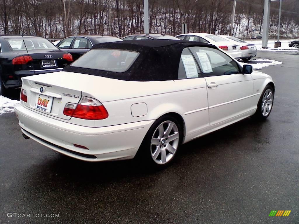 2003 3 Series 325i Convertible - Alpine White / Sand photo #4