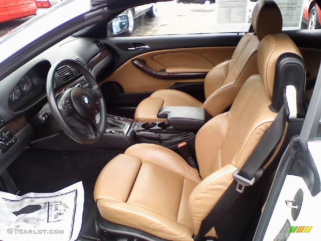 2003 3 Series 325i Convertible - Alpine White / Sand photo #7