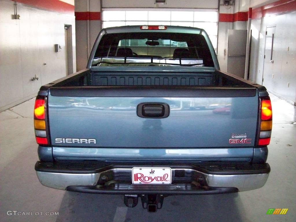 2006 Sierra 1500 SLT Crew Cab - Stealth Gray Metallic / Pewter photo #5