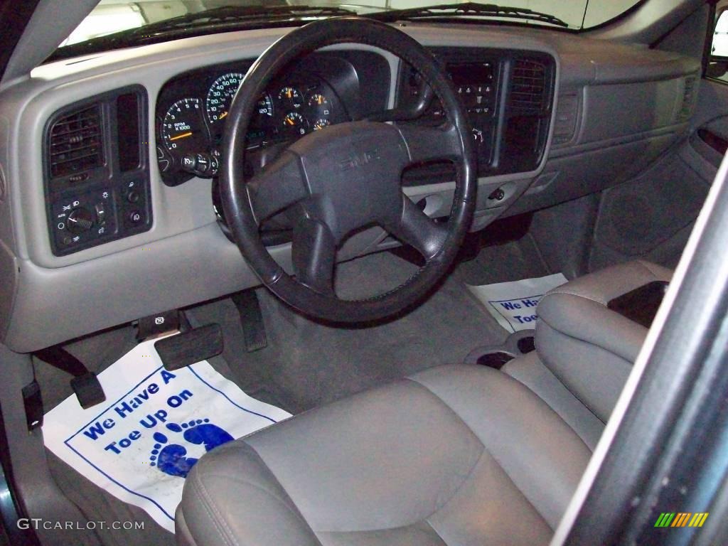 2006 Sierra 1500 SLT Crew Cab - Stealth Gray Metallic / Pewter photo #12