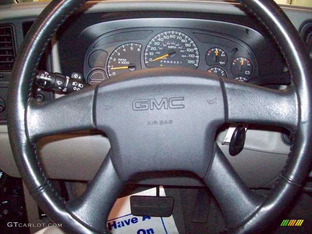 2006 Sierra 1500 SLT Crew Cab - Stealth Gray Metallic / Pewter photo #14