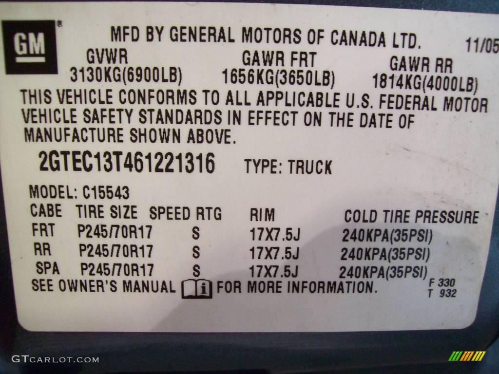 2006 Sierra 1500 SLT Crew Cab - Stealth Gray Metallic / Pewter photo #32