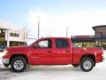 2008 Fire Red GMC Sierra 1500 SLE Crew Cab 4x4  photo #1