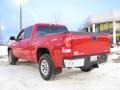 2008 Fire Red GMC Sierra 1500 SLE Crew Cab 4x4  photo #6
