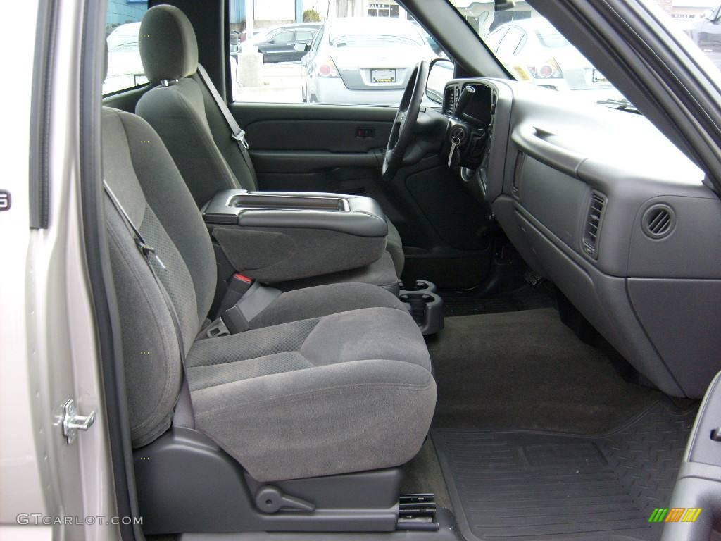 2005 Silverado 1500 LS Regular Cab 4x4 - Silver Birch Metallic / Dark Charcoal photo #13