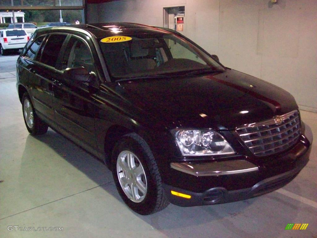 2005 Pacifica Touring - Brilliant Black / Dark Slate Gray photo #1