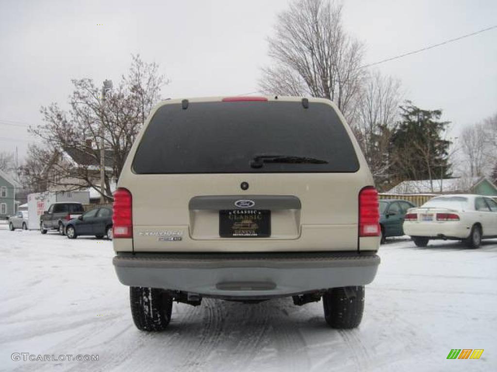 2003 Explorer Sport XLS 4x4 - Harvest Gold Metallic / Medium Parchment Beige photo #5