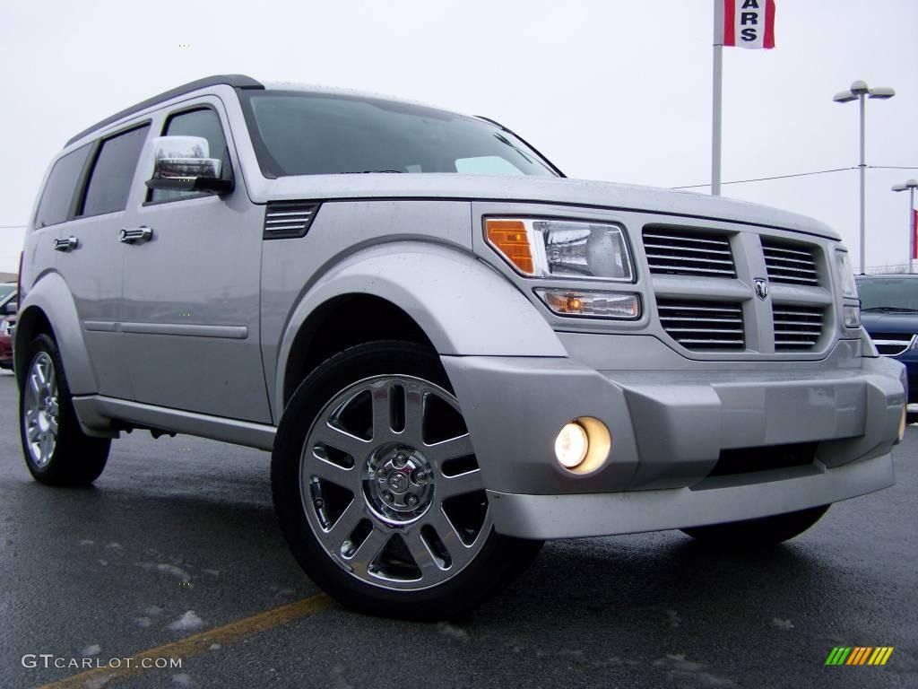 2007 Nitro R/T 4x4 - Bright Silver Metallic / Dark Slate Gray photo #1