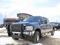 2004 Medium Wedgewood Blue Metallic Ford F350 Super Duty Lariat Crew Cab 4x4  photo #2