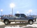 2004 Medium Wedgewood Blue Metallic Ford F350 Super Duty Lariat Crew Cab 4x4  photo #5