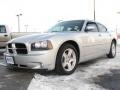 2008 Bright Silver Metallic Dodge Charger R/T  photo #2