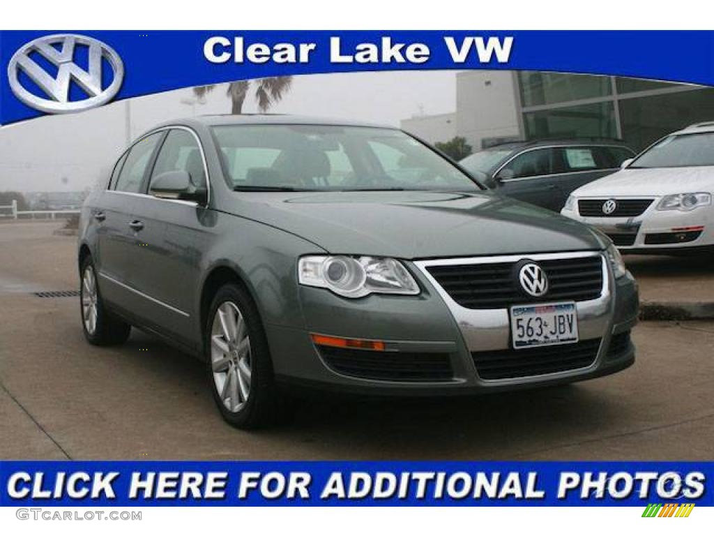 2006 Passat 2.0T Sedan - Granite Green Metallic / Pure Beige photo #1