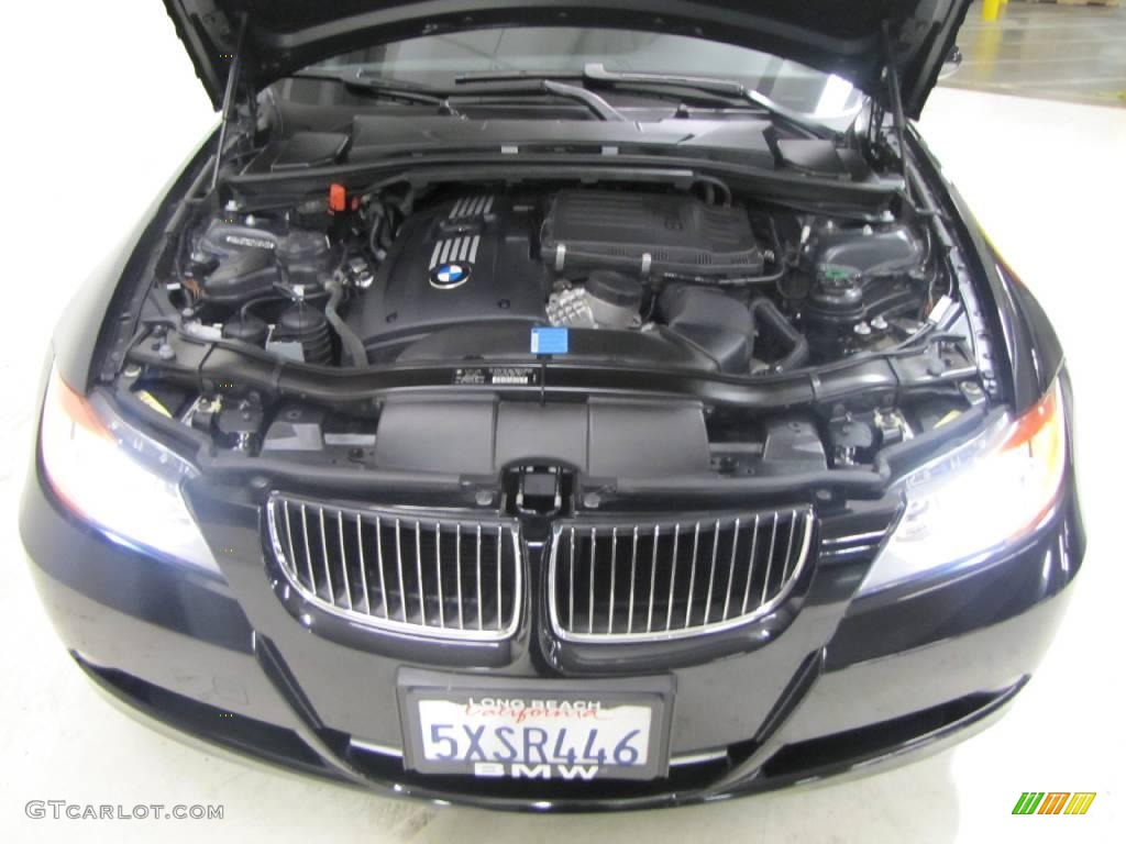2007 3 Series 335i Sedan - Jet Black / Black photo #16