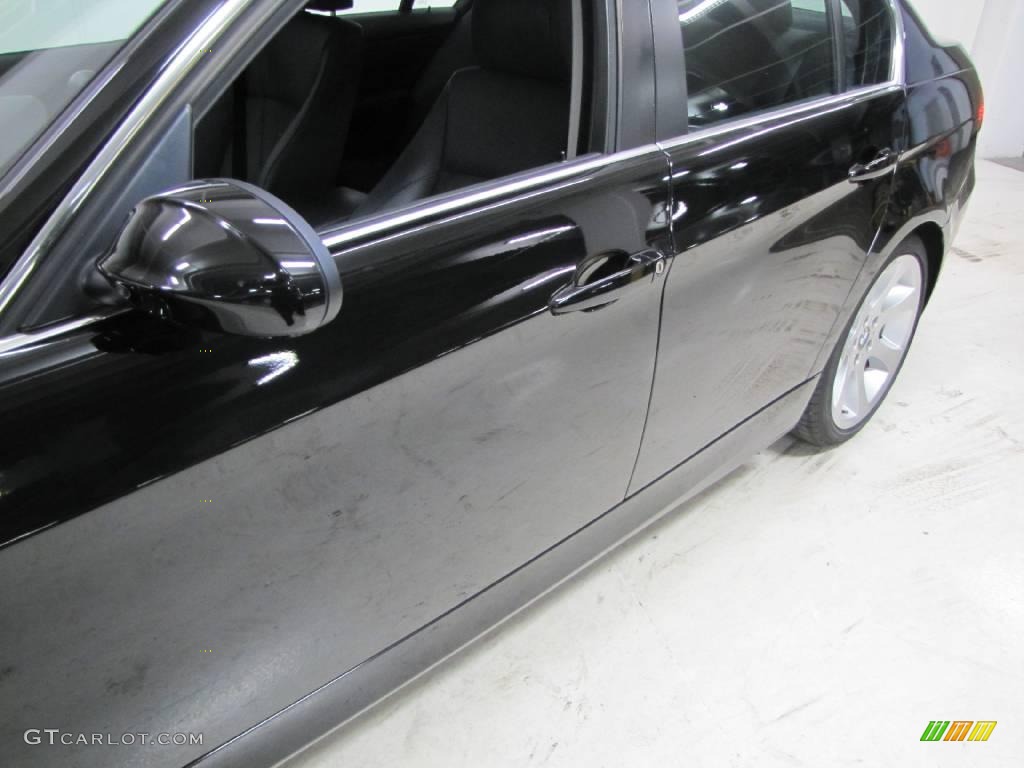 2007 3 Series 335i Sedan - Jet Black / Black photo #18