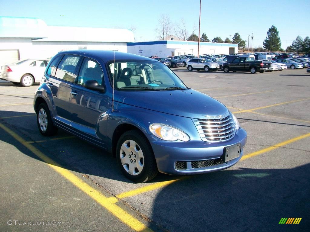 2007 PT Cruiser  - Marine Blue Pearl / Pastel Slate Gray photo #2