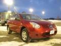 2008 Venom Red Pearl Nissan Rogue S AWD  photo #3