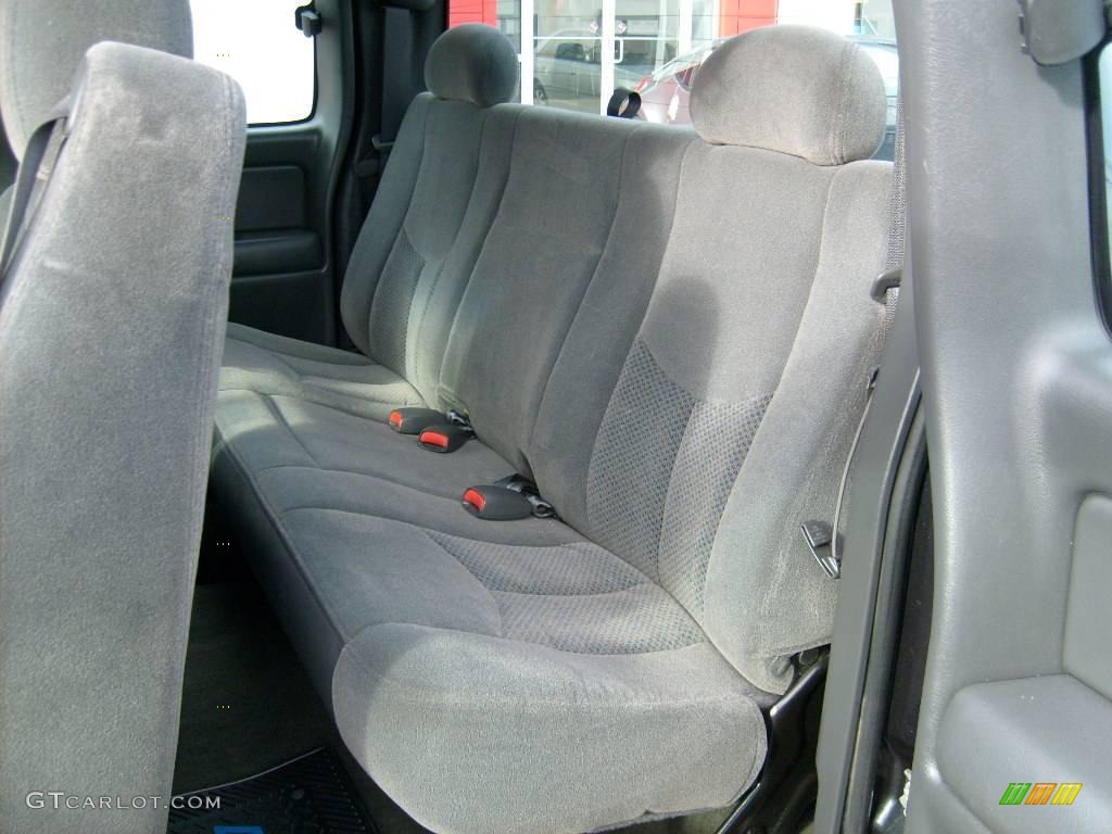 2003 Silverado 1500 LS Extended Cab 4x4 - Dark Gray Metallic / Dark Charcoal photo #13