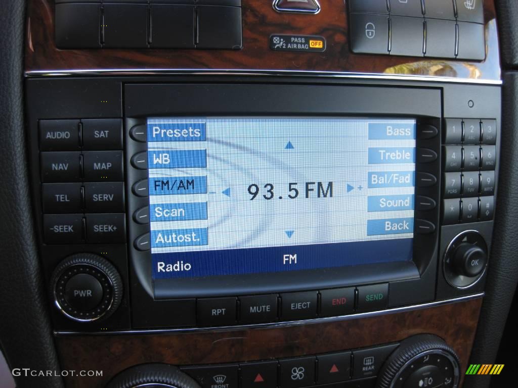 2007 CLK 350 Cabriolet - Black / Black/Ash photo #11