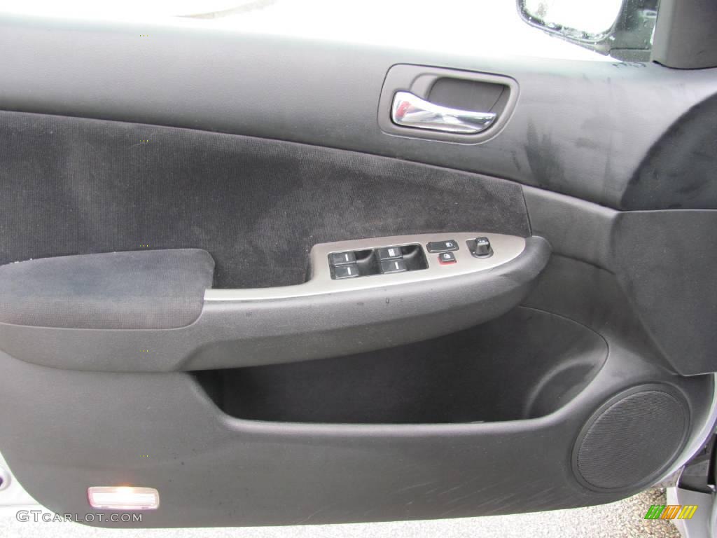 2003 Accord EX Sedan - Satin Silver Metallic / Black photo #10