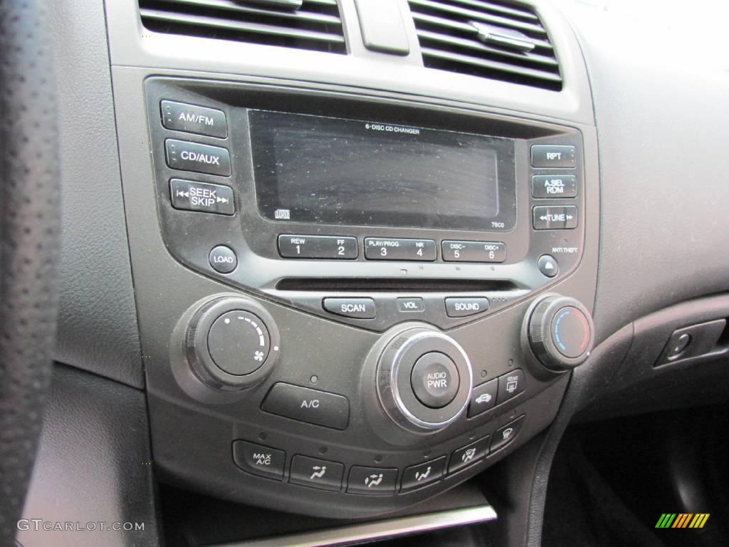 2003 Accord EX Sedan - Satin Silver Metallic / Black photo #12