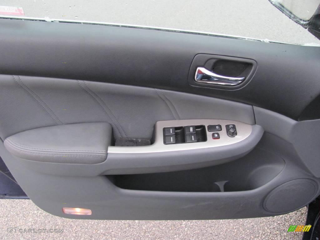 2003 Accord EX V6 Sedan - Eternal Blue Pearl / Gray photo #11