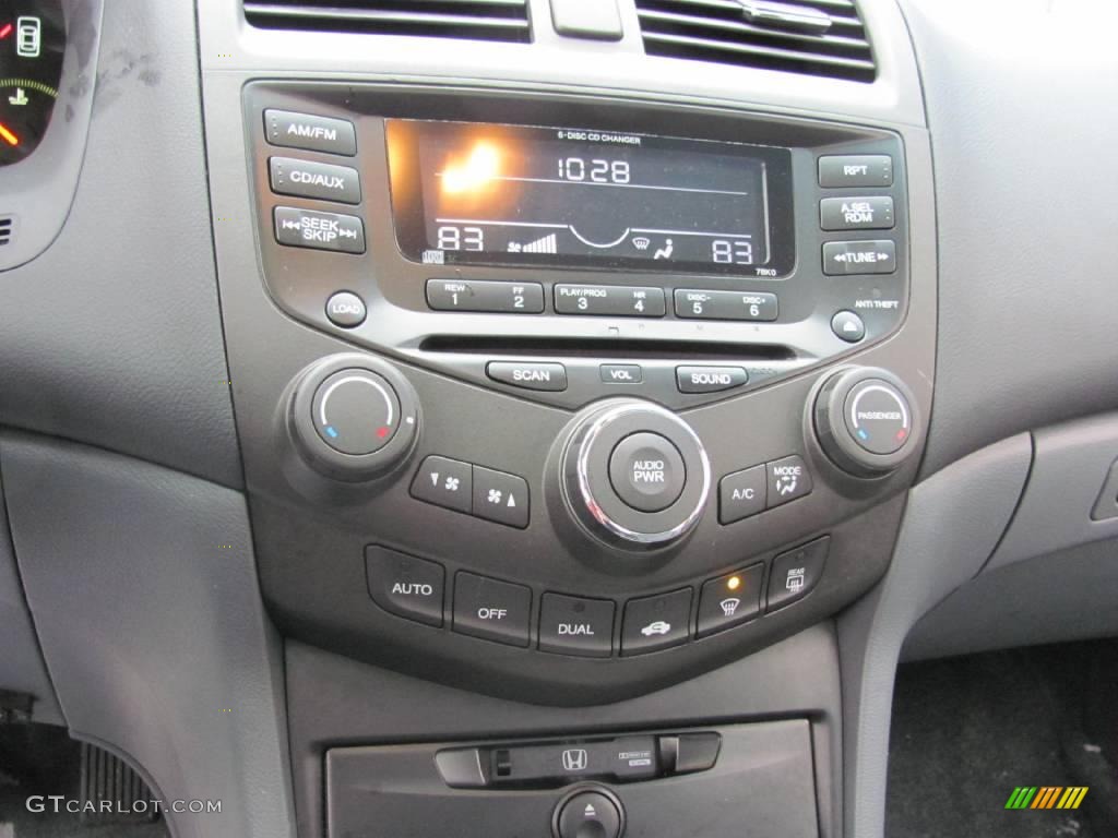 2003 Accord EX V6 Sedan - Eternal Blue Pearl / Gray photo #13
