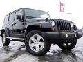 2007 Black Jeep Wrangler Unlimited Sahara 4x4  photo #1