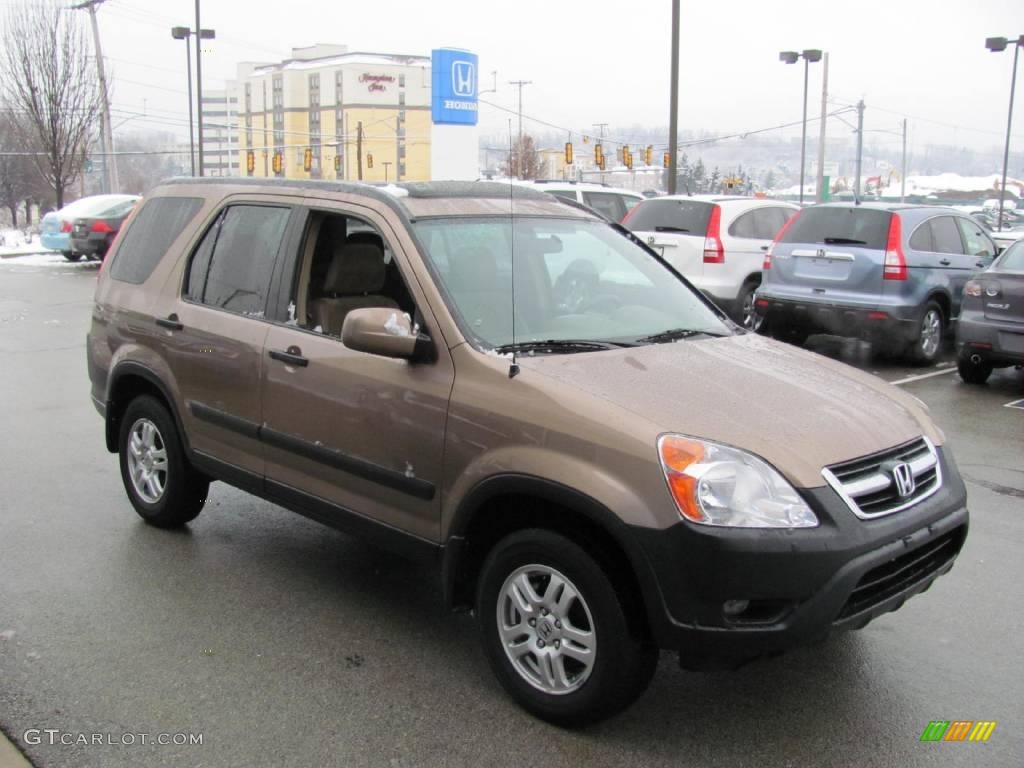 2003 CR-V EX 4WD - Mojave Mist Metallic / Saddle photo #6