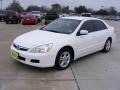 2007 Taffeta White Honda Accord SE Sedan  photo #7