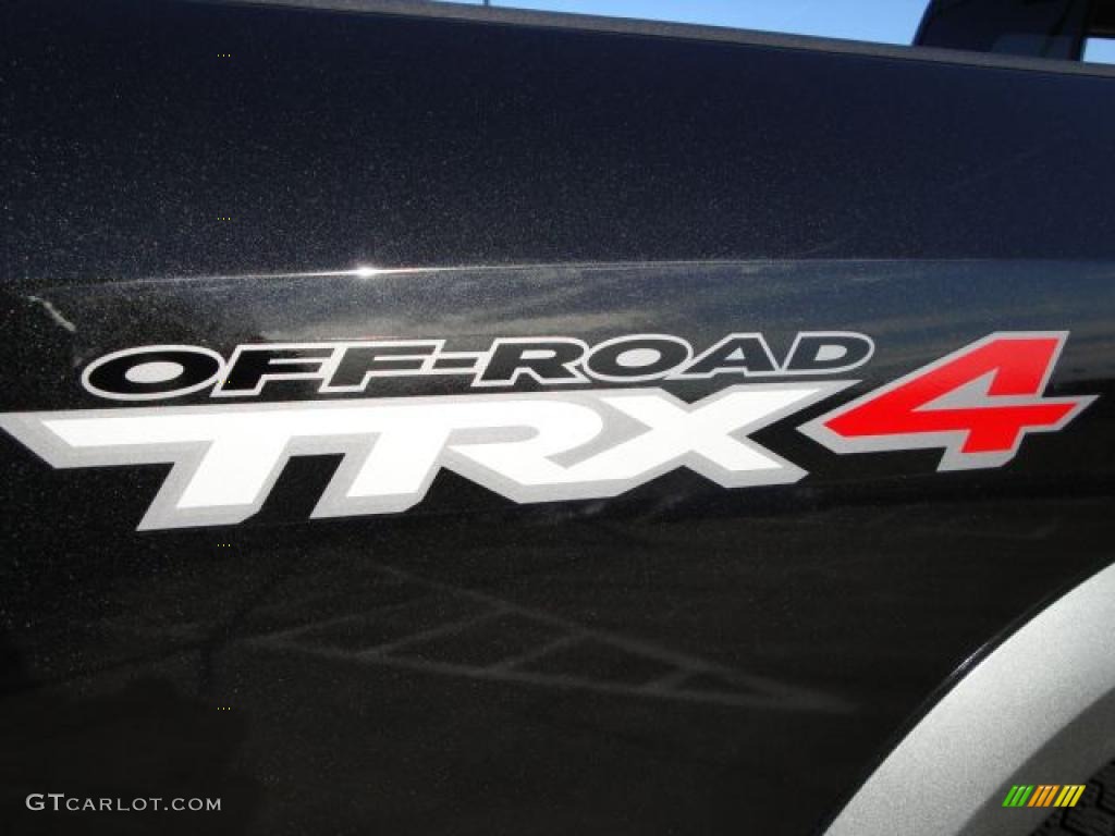 2009 Ram 1500 TRX4 Quad Cab 4x4 - Brilliant Black Crystal Pearl / Dark Slate/Medium Graystone photo #11