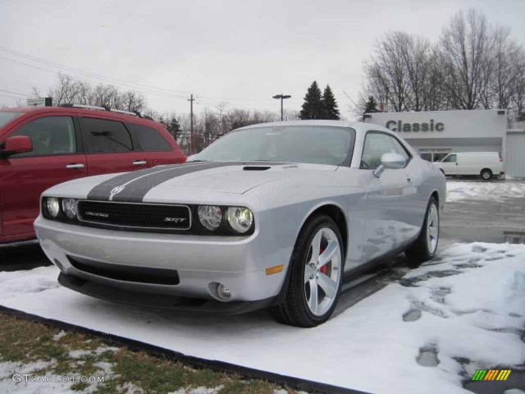 Bright Silver Metallic Dodge Challenger