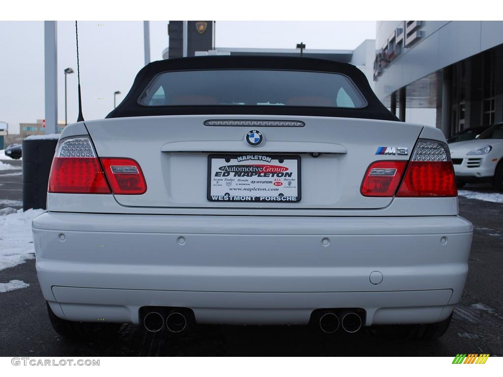 2006 M3 Convertible - Alpine White / Black photo #4