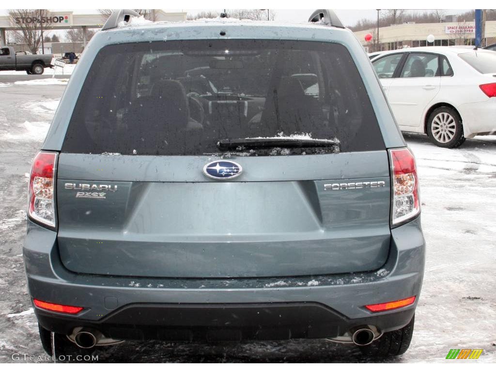 2009 Forester 2.5 X Limited - Sage Green Metallic / Platinum photo #6