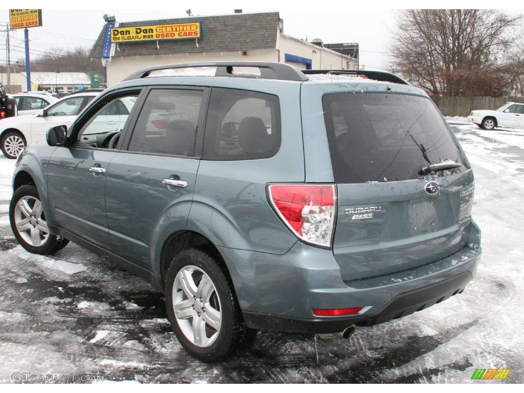 2009 Forester 2.5 X Limited - Sage Green Metallic / Platinum photo #8