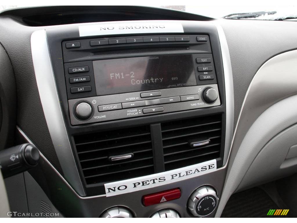 2009 Forester 2.5 X Limited - Sage Green Metallic / Platinum photo #23