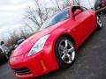 2008 Nogaro Red Nissan 350Z Coupe  photo #2