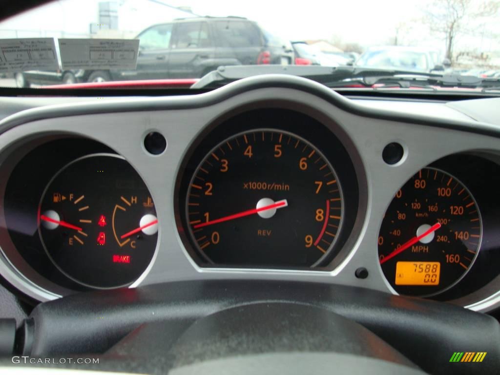 2008 350Z Coupe - Nogaro Red / Carbon photo #35