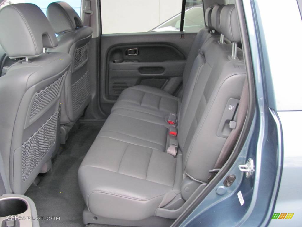 2008 Pilot EX-L 4WD - Steel Blue Metallic / Gray photo #12
