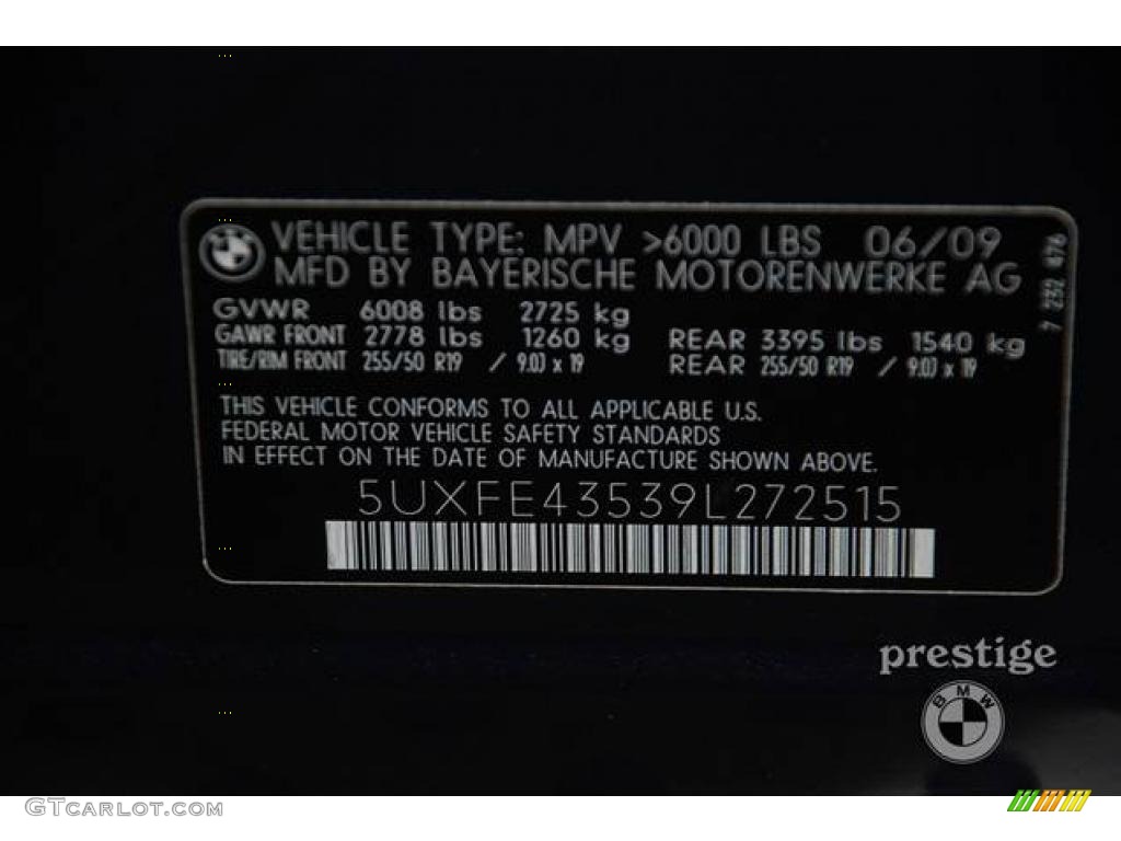 2009 X5 xDrive30i - Monaco Blue Metallic / Grey Nevada Leather photo #13