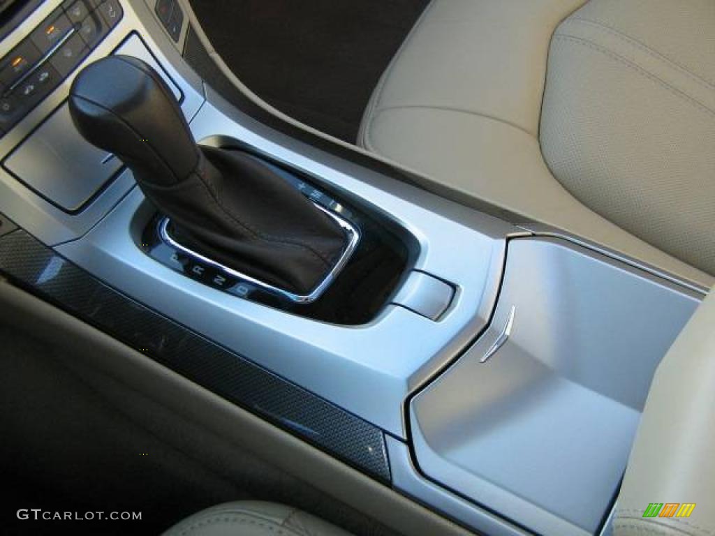 2009 CTS 4 AWD Sedan - White Diamond Tri-Coat / Cashmere/Cocoa photo #16